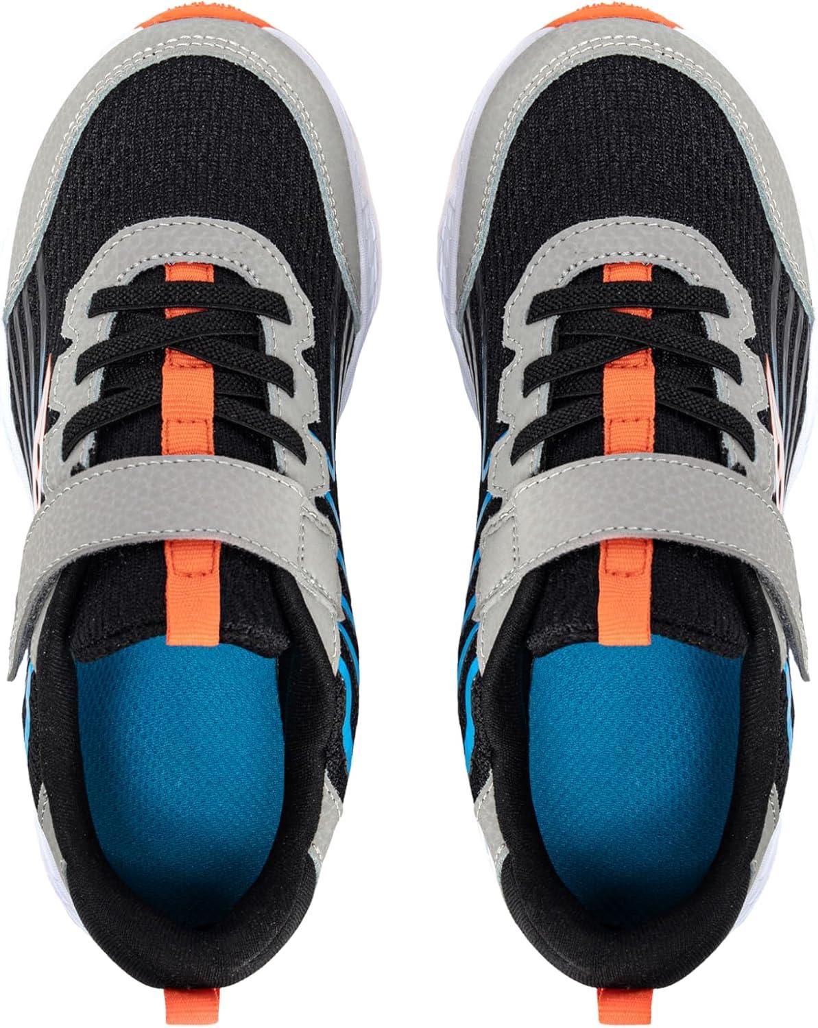 image:imageSaucony Kids Wind 30 Alternative ClosureBlackGrey