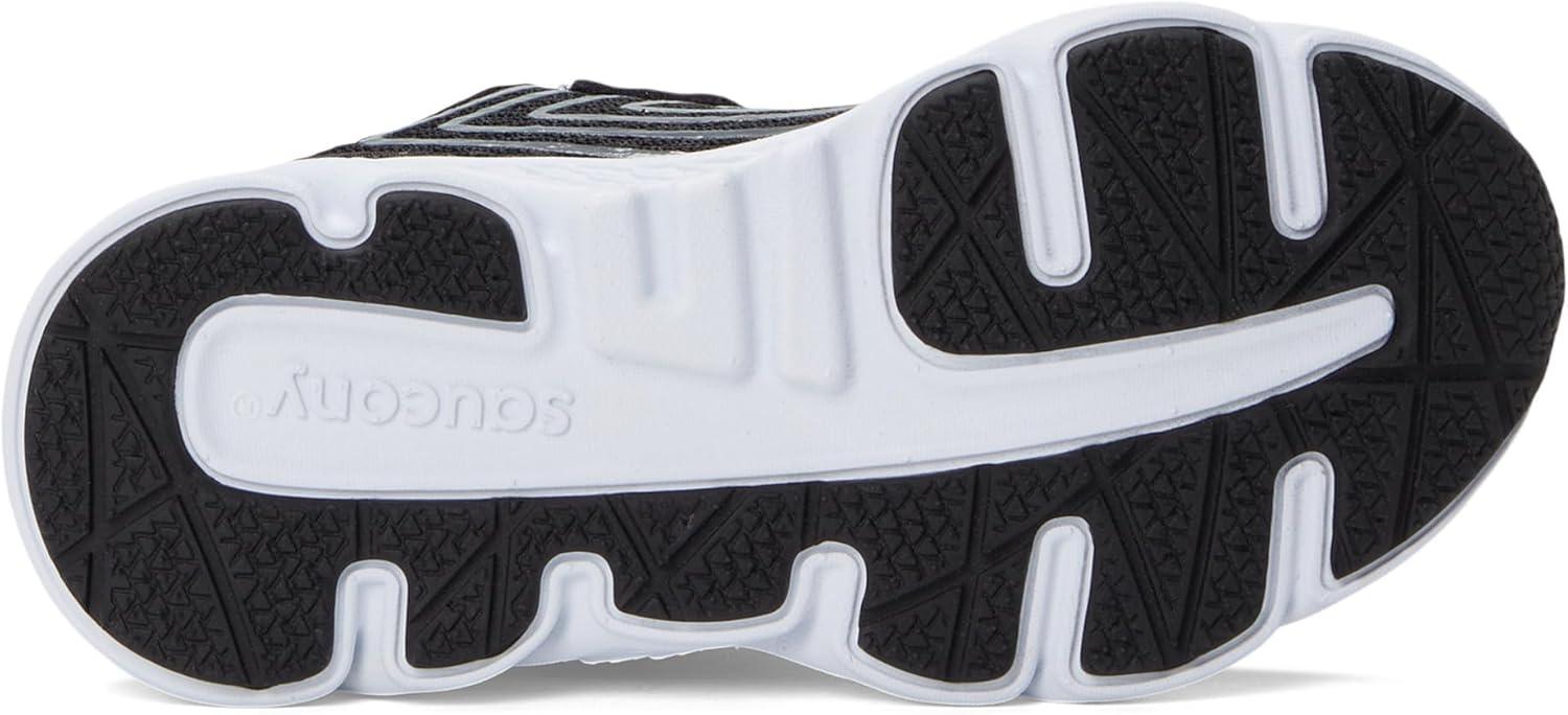 image:imageSaucony Kids Wind 30 Alternative ClosureBlackWhite
