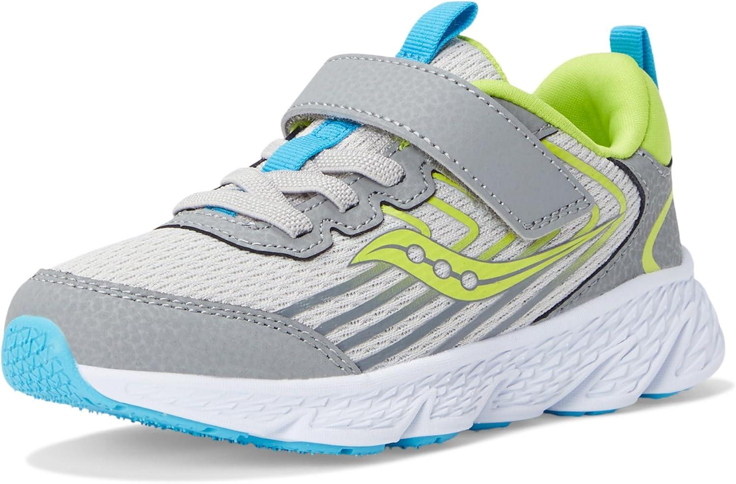 image:imageSaucony Kids Wind 30 Alternative ClosureGreyGreen
