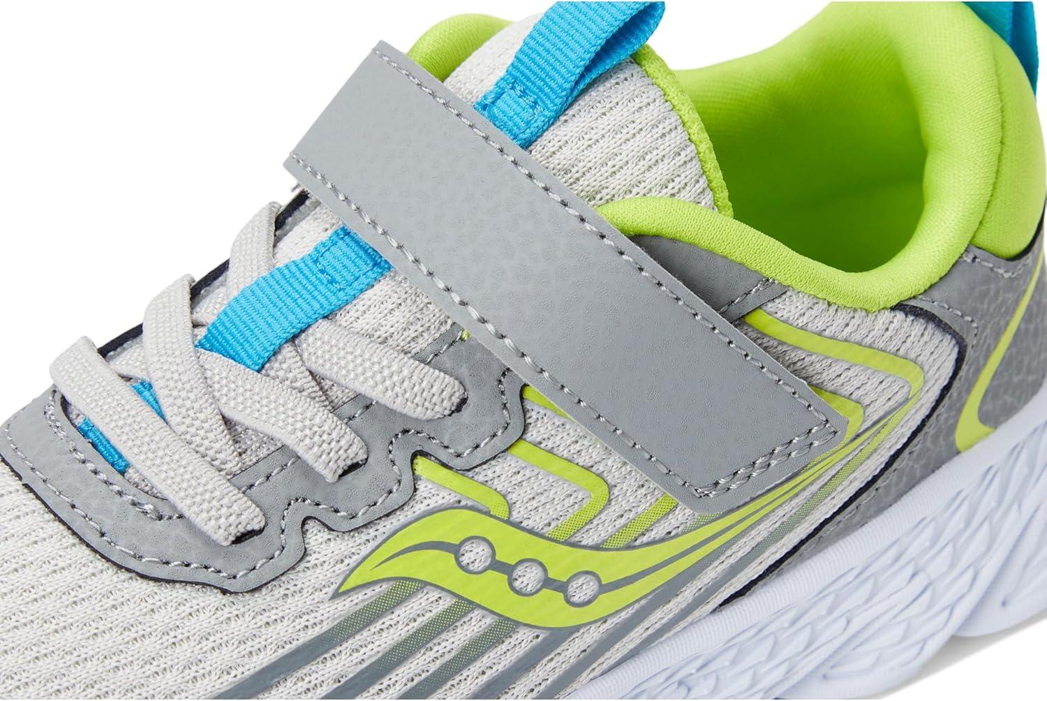 image:imageSaucony Kids Wind 30 Alternative ClosureGreyGreen