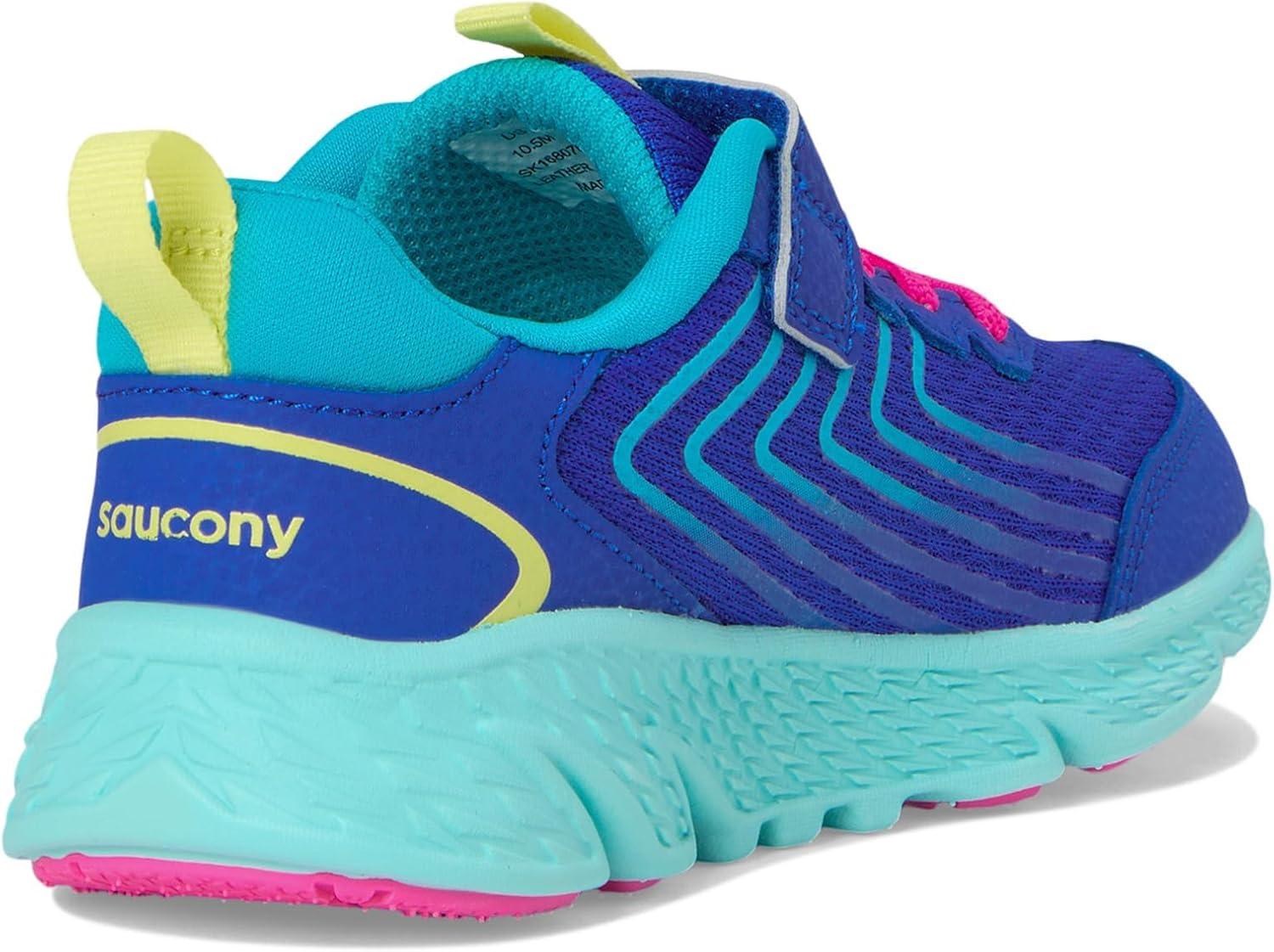 image:imageSaucony Kids Wind 30 Alternative ClosurePurpleTurq