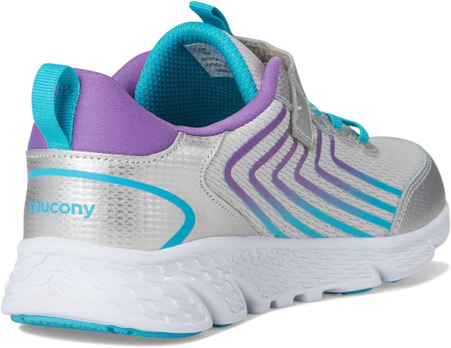 image:imageSaucony Kids Wind 30 Alternative ClosureSilverTurq