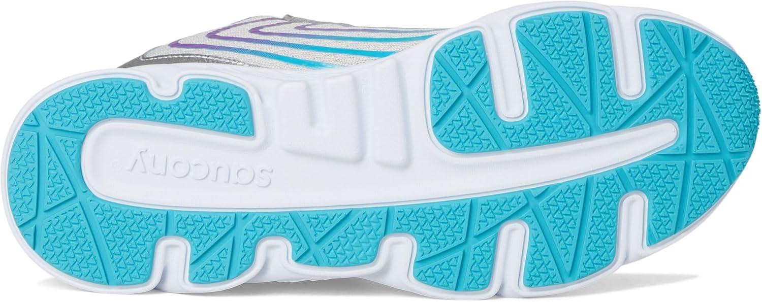 image:imageSaucony Kids Wind 30 Alternative ClosureSilverTurq