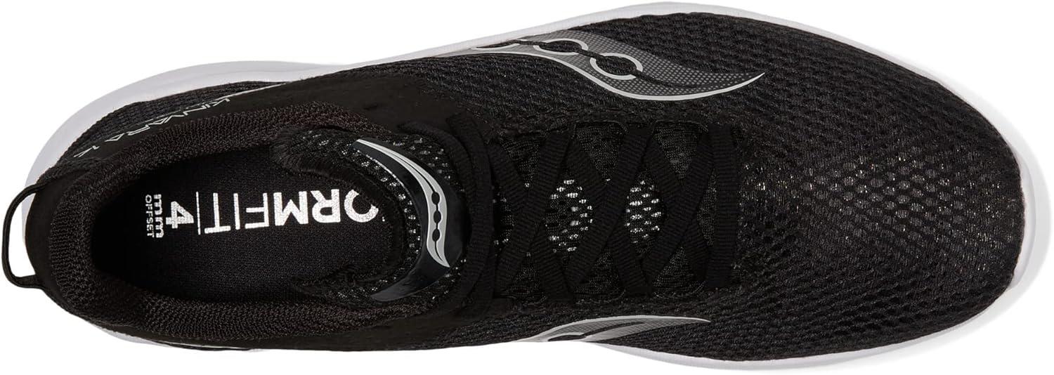 image:imageSaucony Mens Kinvara 14 SneakerBlackWhite