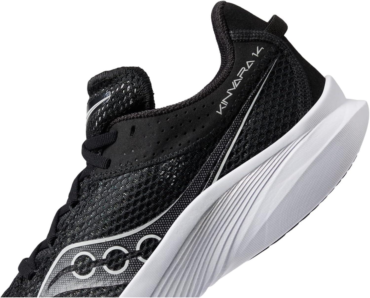 image:imageSaucony Mens Kinvara 14 SneakerBlackWhite