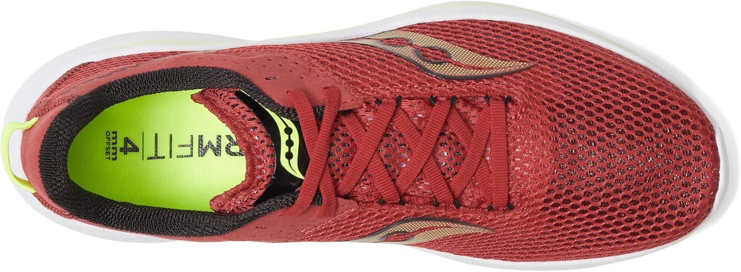 image:imageSaucony Mens Kinvara 14 SneakerRed Poppy