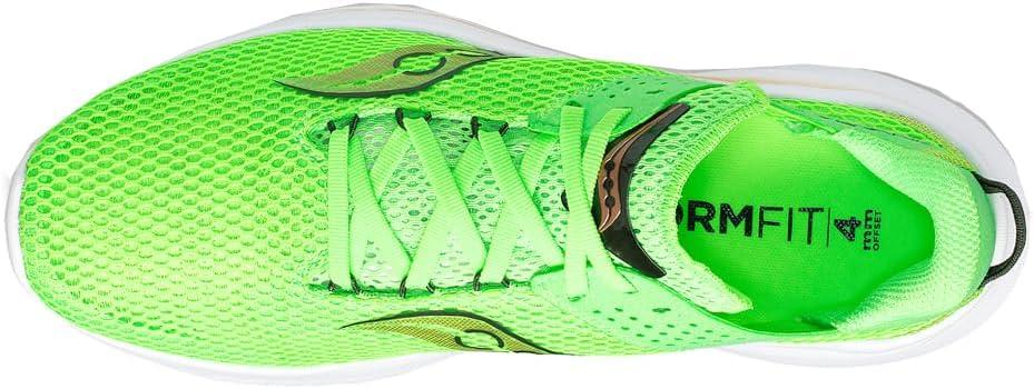 image:imageSaucony Mens Kinvara 14 SneakerSlimeGold