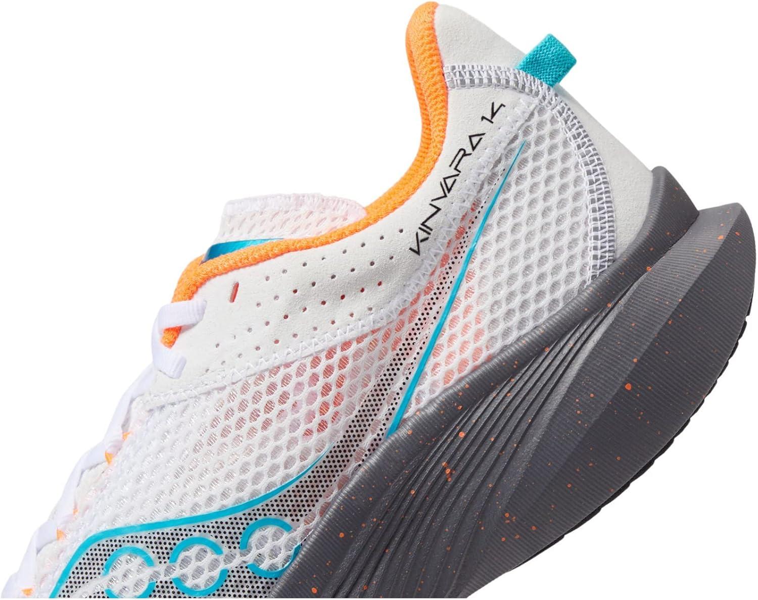 image:imageSaucony Mens Kinvara 14 SneakerWhiteGravel