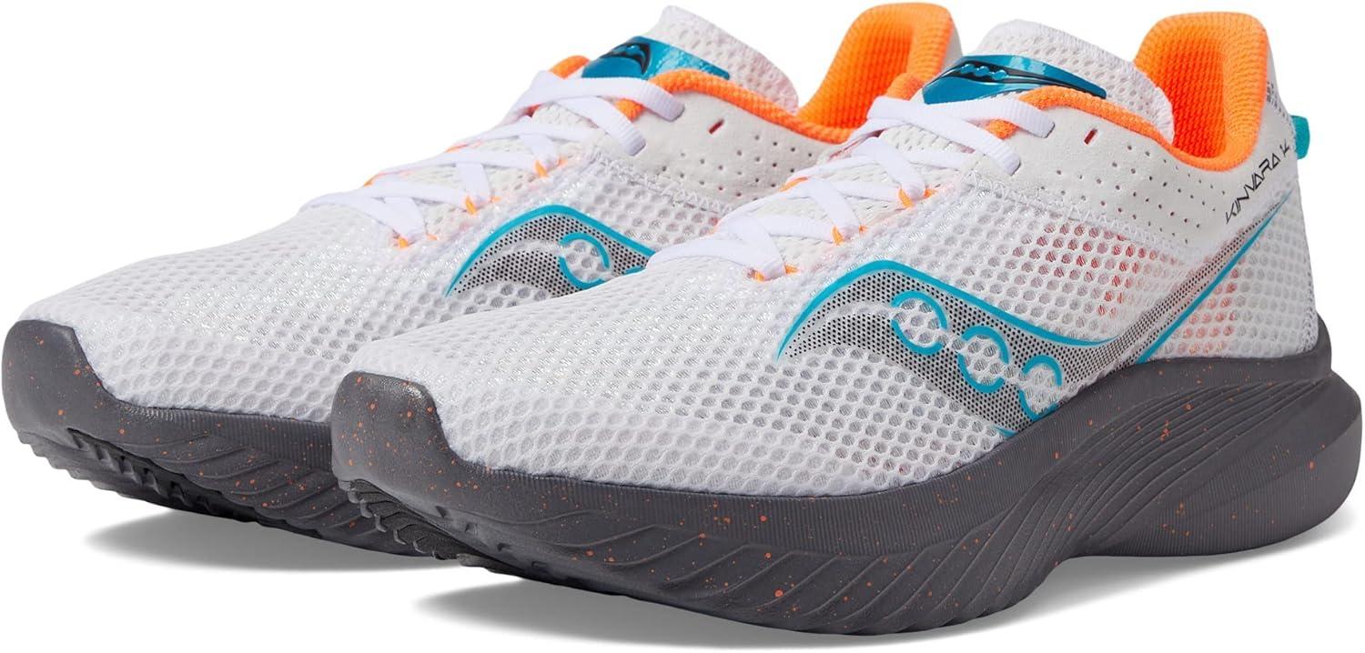 image:imageSaucony Mens Kinvara 14 SneakerWhiteGravel