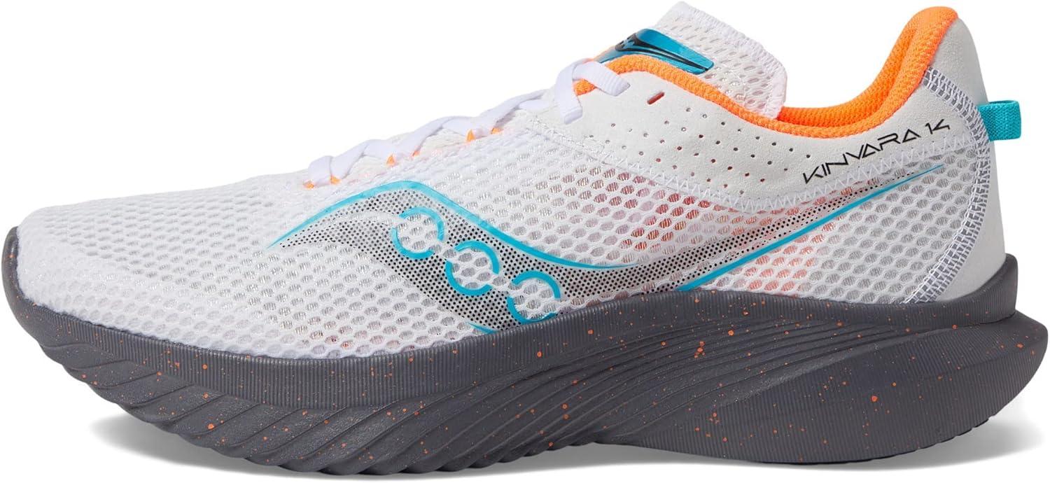 image:imageSaucony Mens Kinvara 14 SneakerWhiteGravel