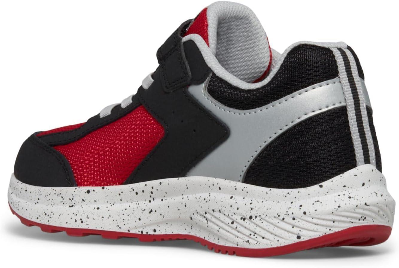 image:imageSaucony UnisexChild Cohesion Kdz Alternative ClosureBlackRed