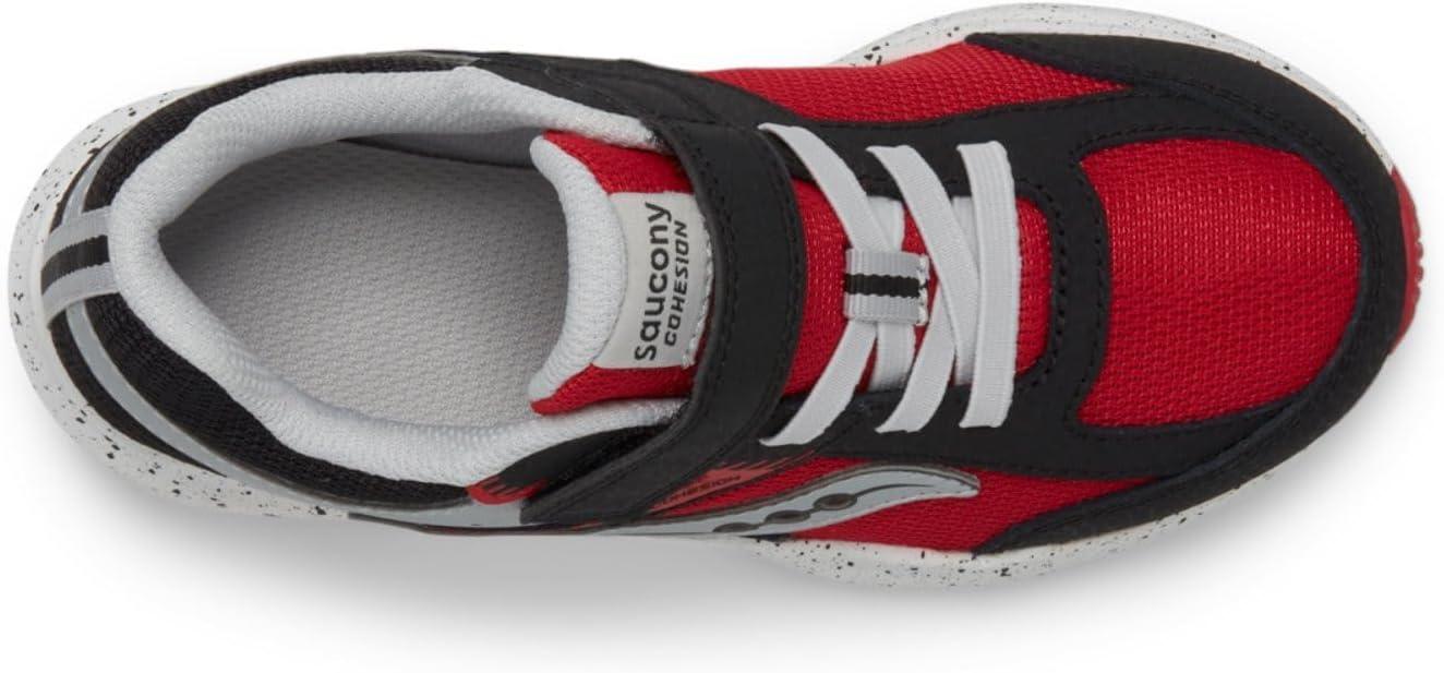 image:imageSaucony UnisexChild Cohesion Kdz Alternative ClosureBlackRed