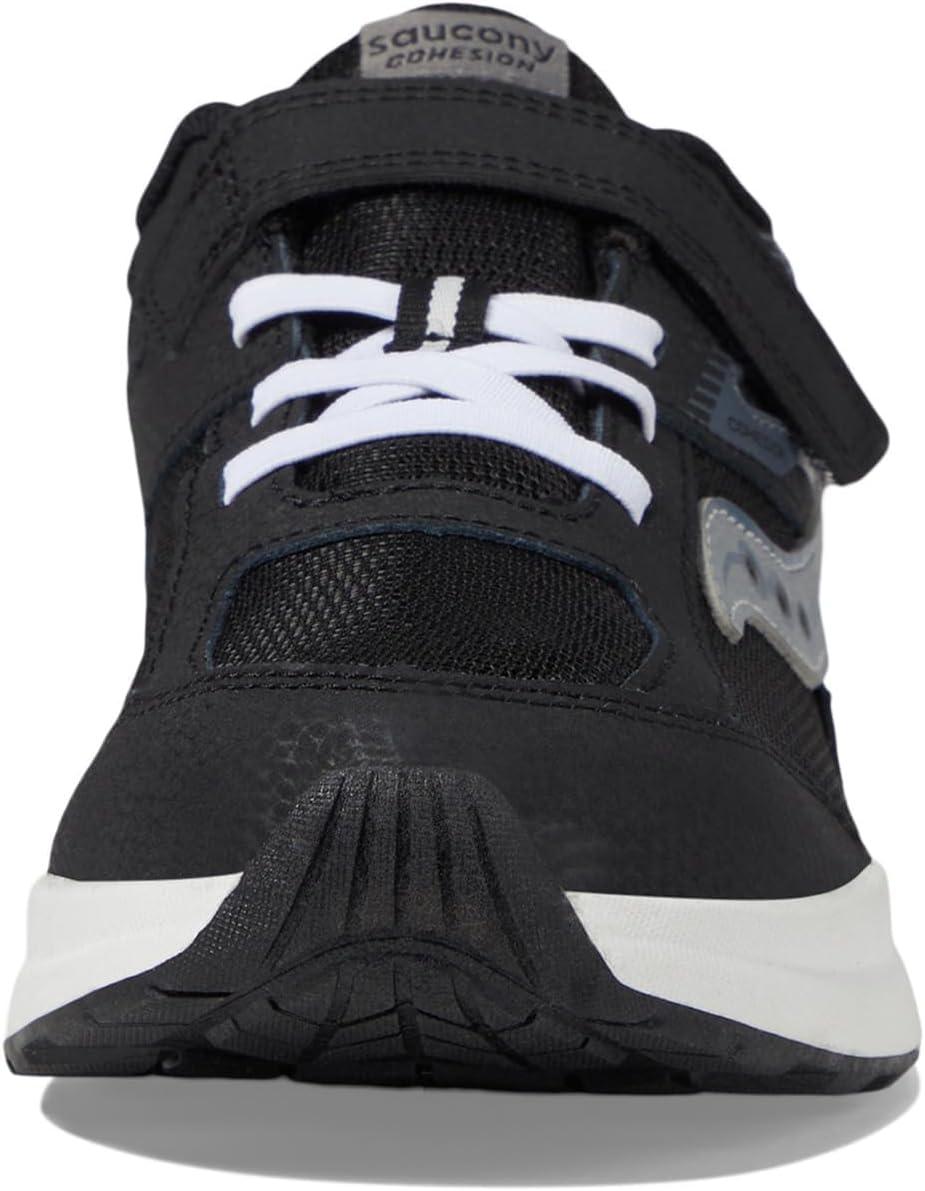 image:imageSaucony UnisexChild Cohesion Kdz Alternative ClosureBlackWhite