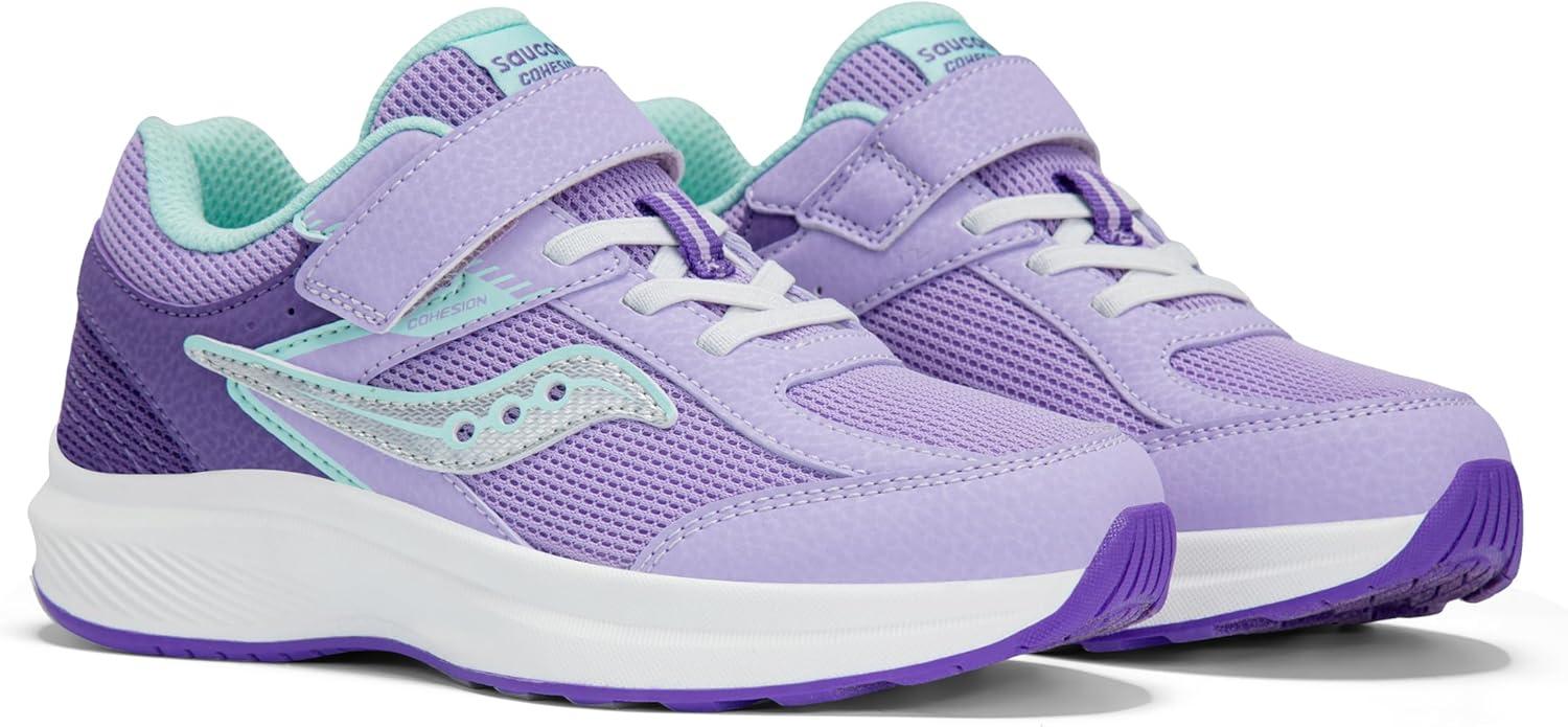 image:imageSaucony UnisexChild Cohesion Kdz Alternative ClosurePurple