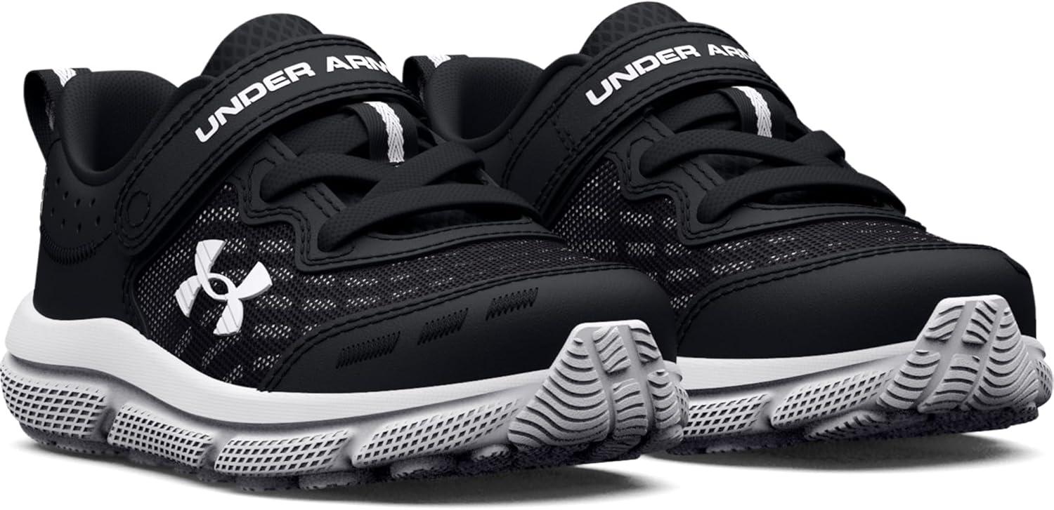 image:imageUnder Armour Boys Infant Assert 10 Alternate Closure001 BlackWhiteWhite