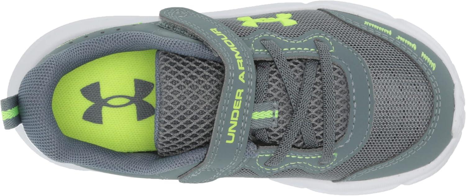 image:imageUnder Armour Boys Infant Assert 10 Alternate Closure102 GravelGlacier BlueLime Surge