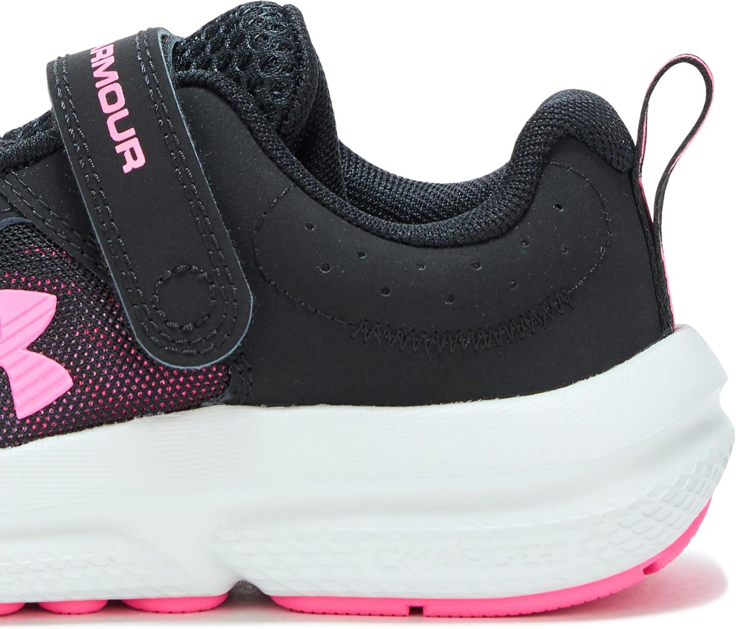 image:imageUnder Armour Girls Pre School Assert 10 Alternate Closure003 BlackAero PinkAero Pink