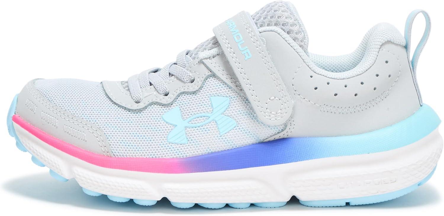 image:imageUnder Armour Girls Pre School Assert 10 Alternate Closure015 Halo GrayStreamStream