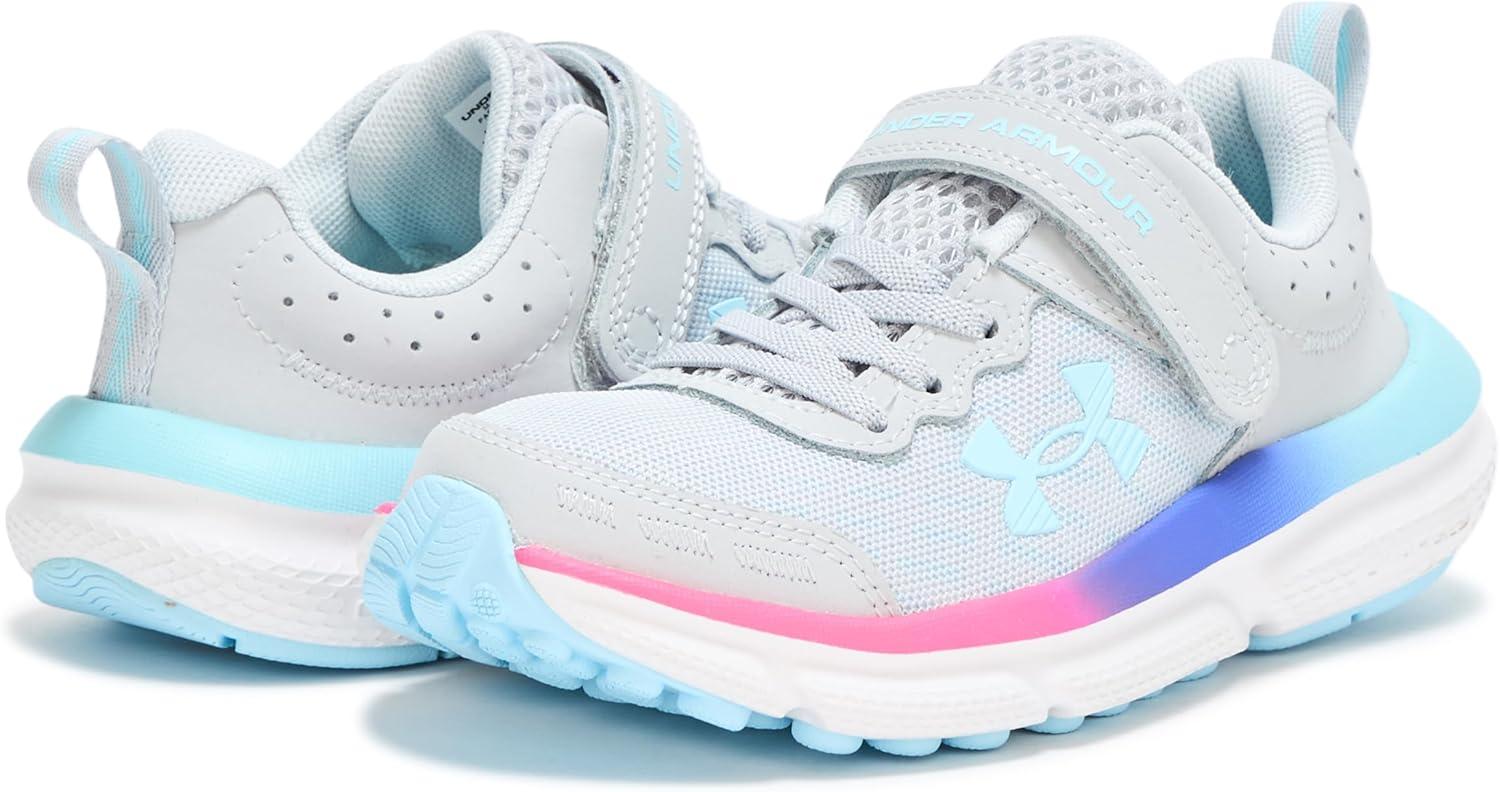 image:imageUnder Armour Girls Pre School Assert 10 Alternate Closure015 Halo GrayStreamStream
