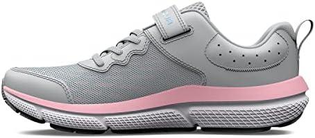 image:imageUnder Armour Girls Pre School Assert 10 Alternate Closure100 Halo GrayPink SugarIridescent