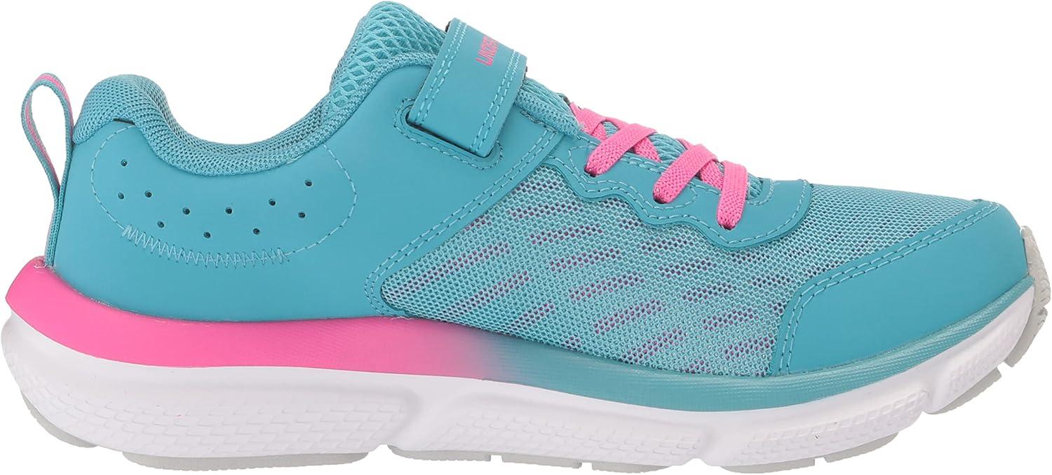 image:imageUnder Armour Girls Pre School Assert 10 Alternate Closure400 Glacier BlueHalo GrayRebel Pink
