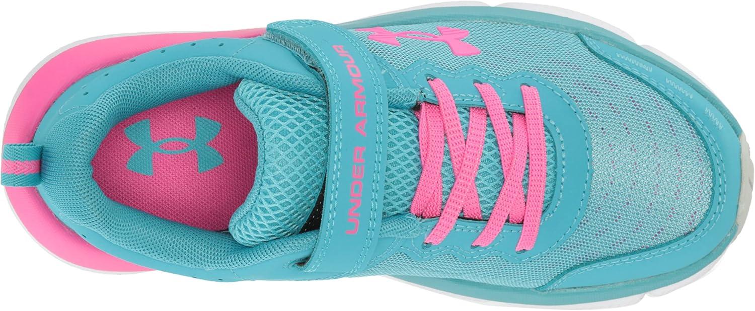 image:imageUnder Armour Girls Pre School Assert 10 Alternate Closure400 Glacier BlueHalo GrayRebel Pink