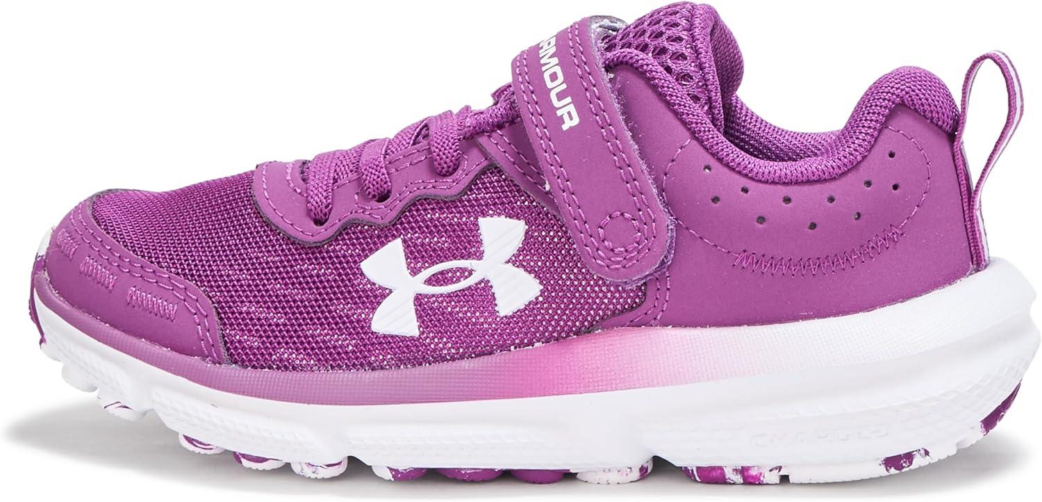 image:imageUnder Armour Girls Pre School Assert 10 Alternate Closure514 Andromeda PurpleWhiteWhite