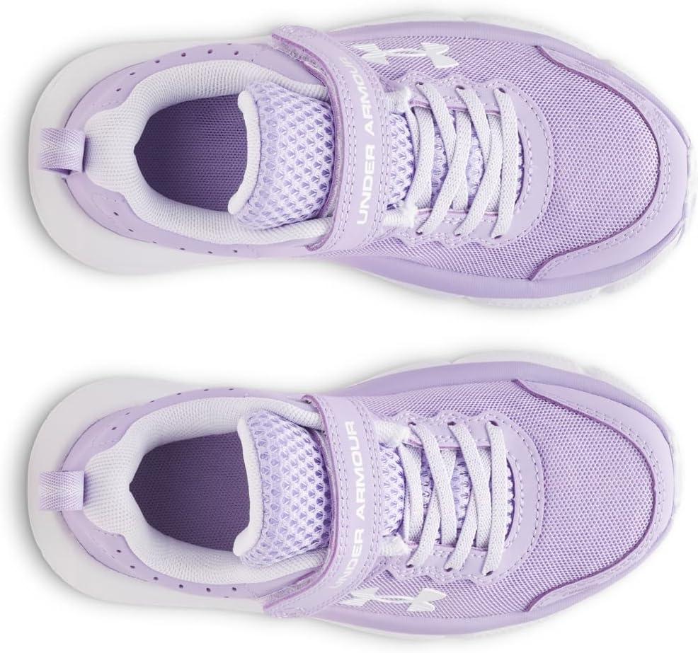 image:imageUnder Armour Girls Pre School Assert 10 Alternate Closure538 TransparentSalt PurpleWhite