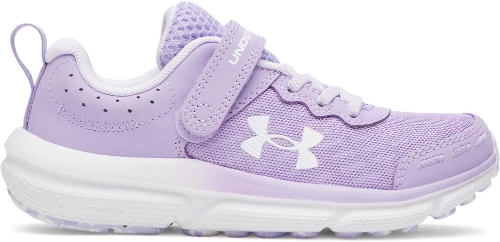 image:imageUnder Armour Girls Pre School Assert 10 Alternate Closure538 TransparentSalt PurpleWhite