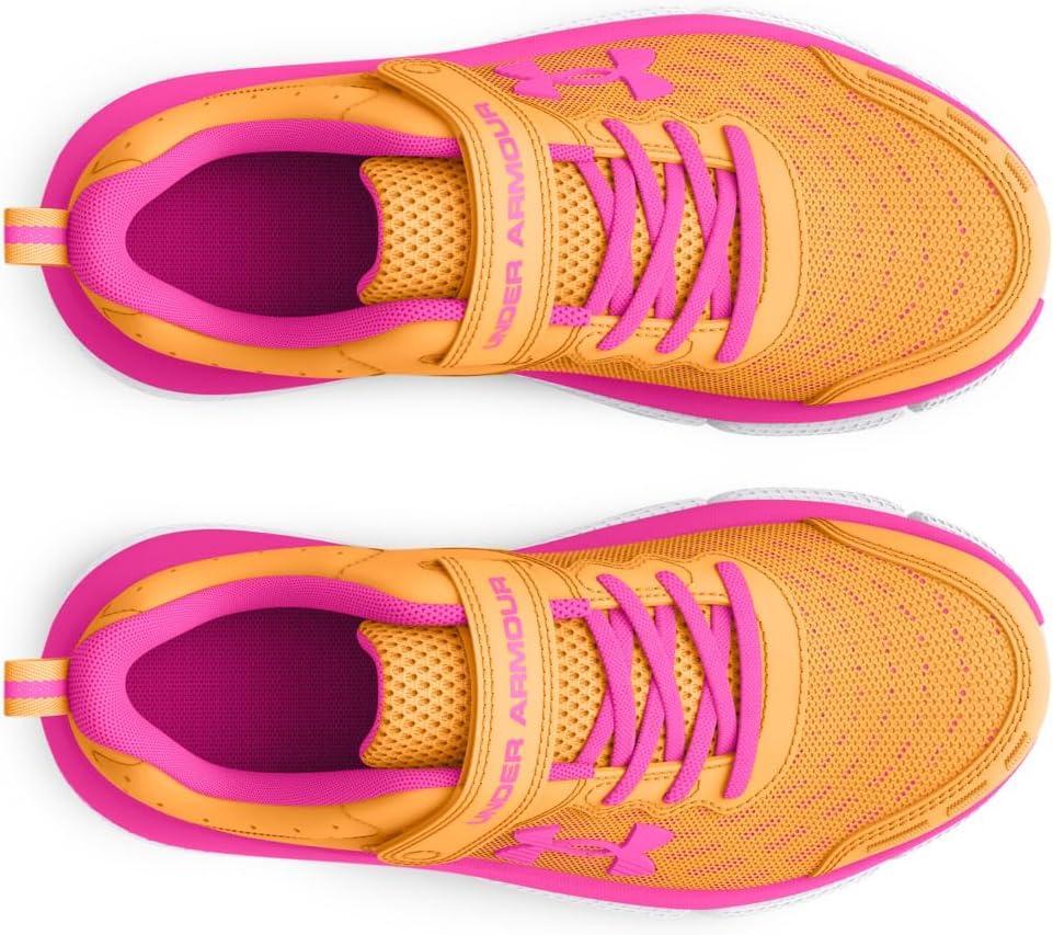 image:imageUnder Armour Girls Pre School Assert 10 Alternate Closure800 Nova OrangeRebel PinkRebel Pink