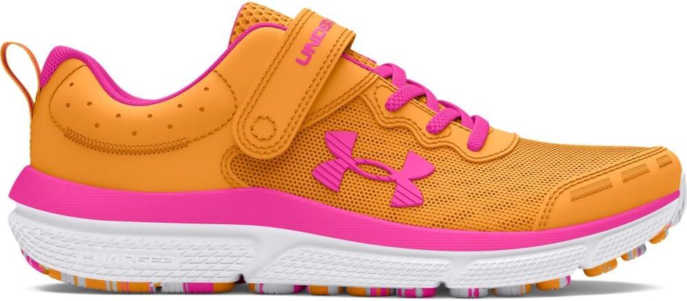 image:imageUnder Armour Girls Pre School Assert 10 Alternate Closure800 Nova OrangeRebel PinkRebel Pink