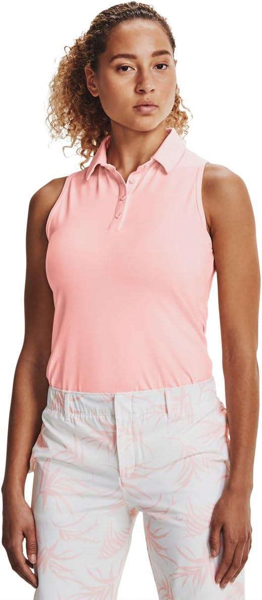 image:imageUnder Armour Womens Zinger Sleeveless Golf PoloBeta Tint 658Beta Tint