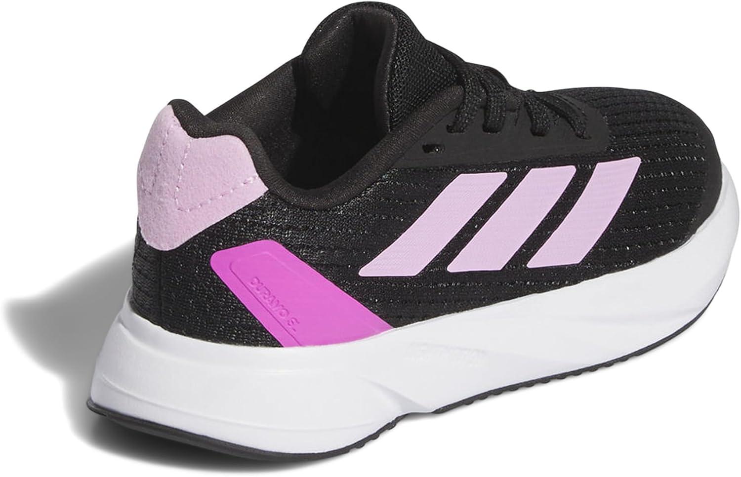 image:imageadidas Kids Boys Duramo Sl2 Lace Up Sneakers Shoes Casual BlackBlackBliss LilacPurple Burst