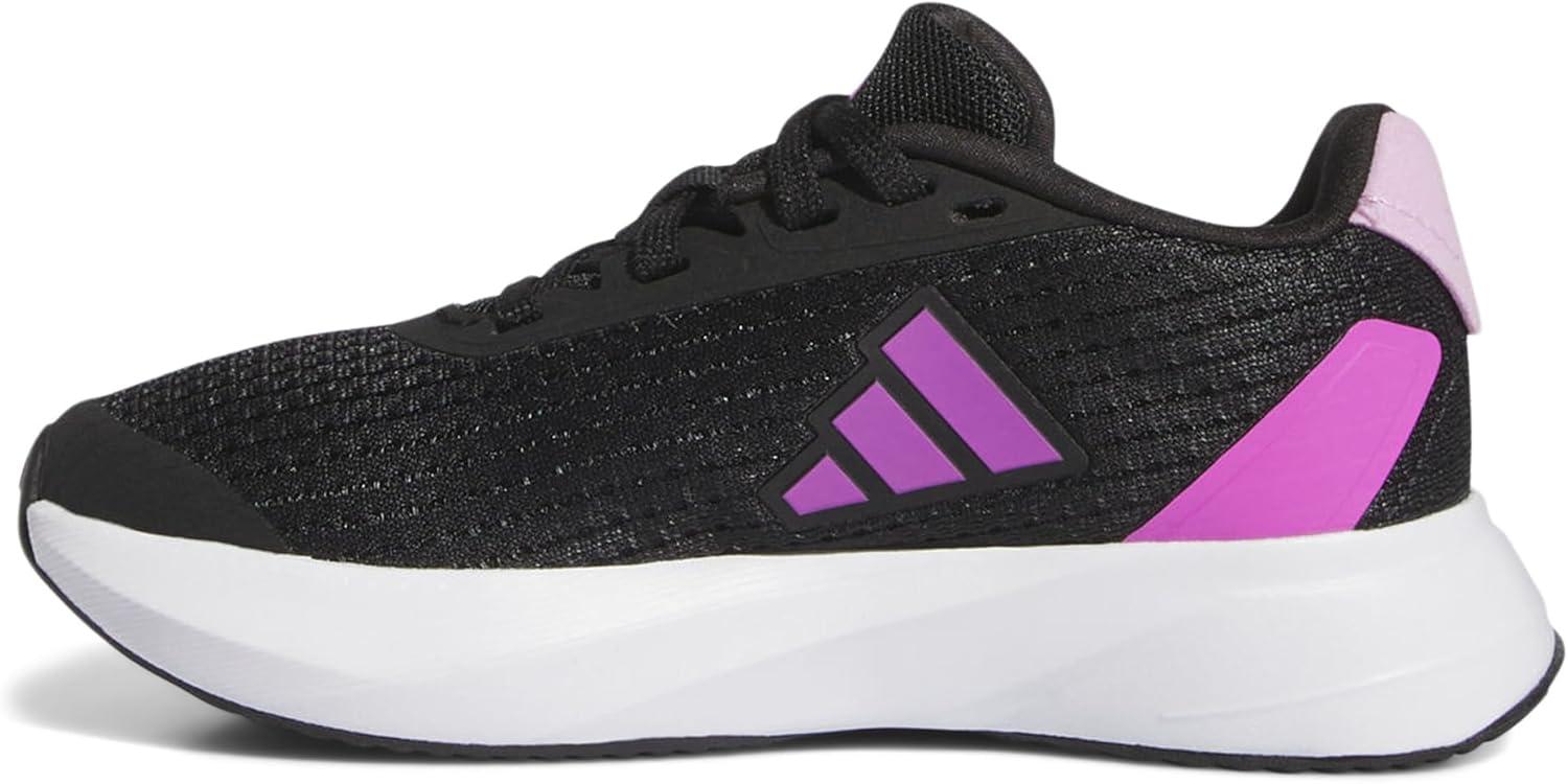 image:imageadidas Kids Boys Duramo Sl2 Lace Up Sneakers Shoes Casual BlackBlackBliss LilacPurple Burst