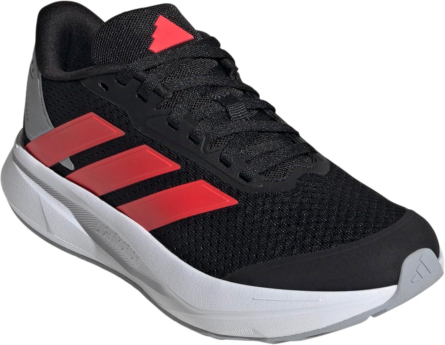 image:imageadidas Kids Boys Duramo Sl2 Lace Up Sneakers Shoes Casual BlackBlackLucid RedHalo Silver
