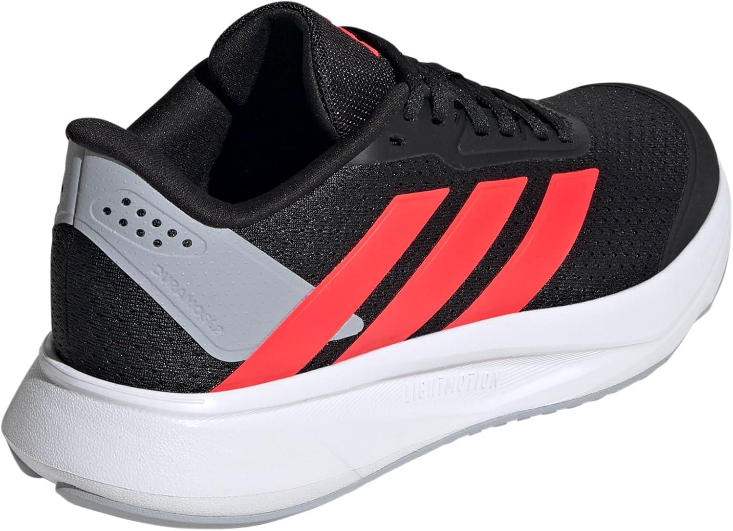 image:imageadidas Kids Boys Duramo Sl2 Lace Up Sneakers Shoes Casual BlackBlackLucid RedHalo Silver