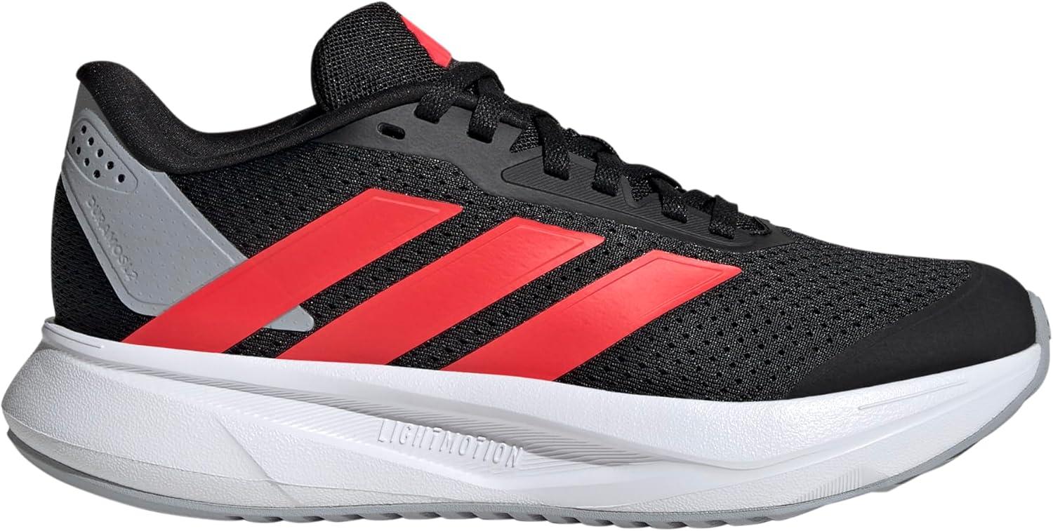 image:imageadidas Kids Boys Duramo Sl2 Lace Up Sneakers Shoes Casual BlackBlackLucid RedHalo Silver
