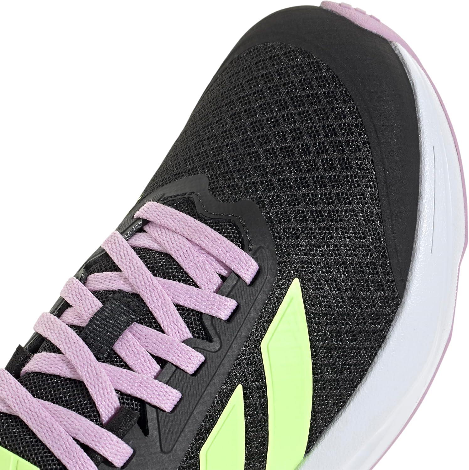 image:imageadidas Kids Boys Duramo Sl2 Lace Up Sneakers Shoes Casual BlackBlackYellowBliss Lilac