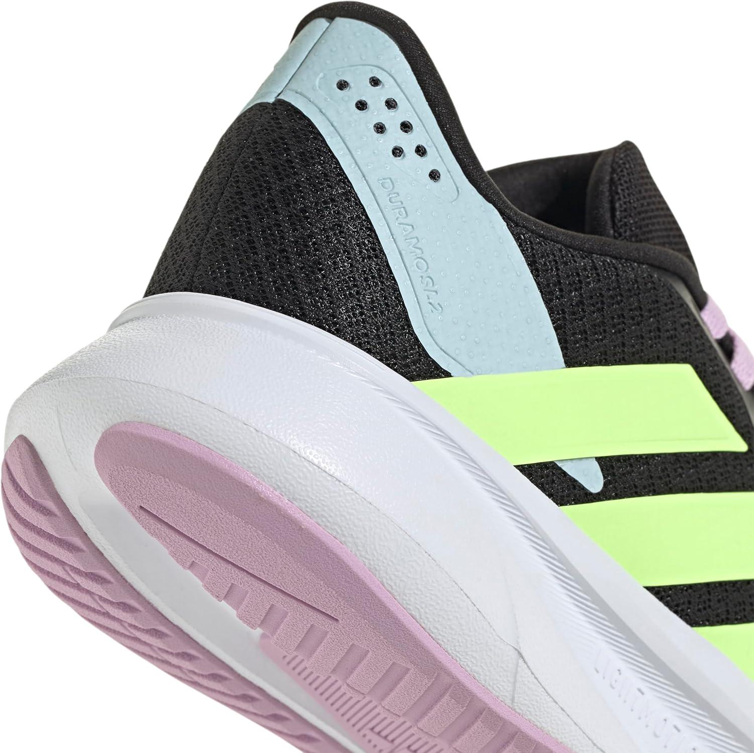 image:imageadidas Kids Boys Duramo Sl2 Lace Up Sneakers Shoes Casual BlackBlackYellowBliss Lilac