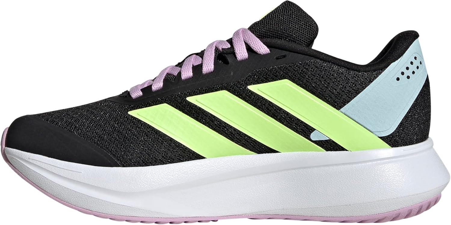 image:imageadidas Kids Boys Duramo Sl2 Lace Up Sneakers Shoes Casual BlackBlackYellowBliss Lilac