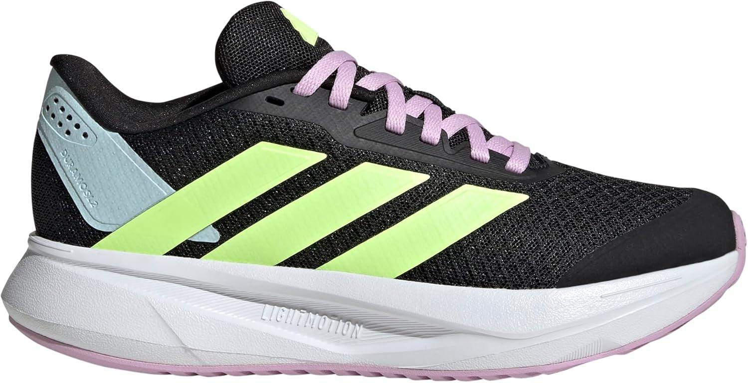 image:imageadidas Kids Boys Duramo Sl2 Lace Up Sneakers Shoes Casual BlackBlackYellowBliss Lilac