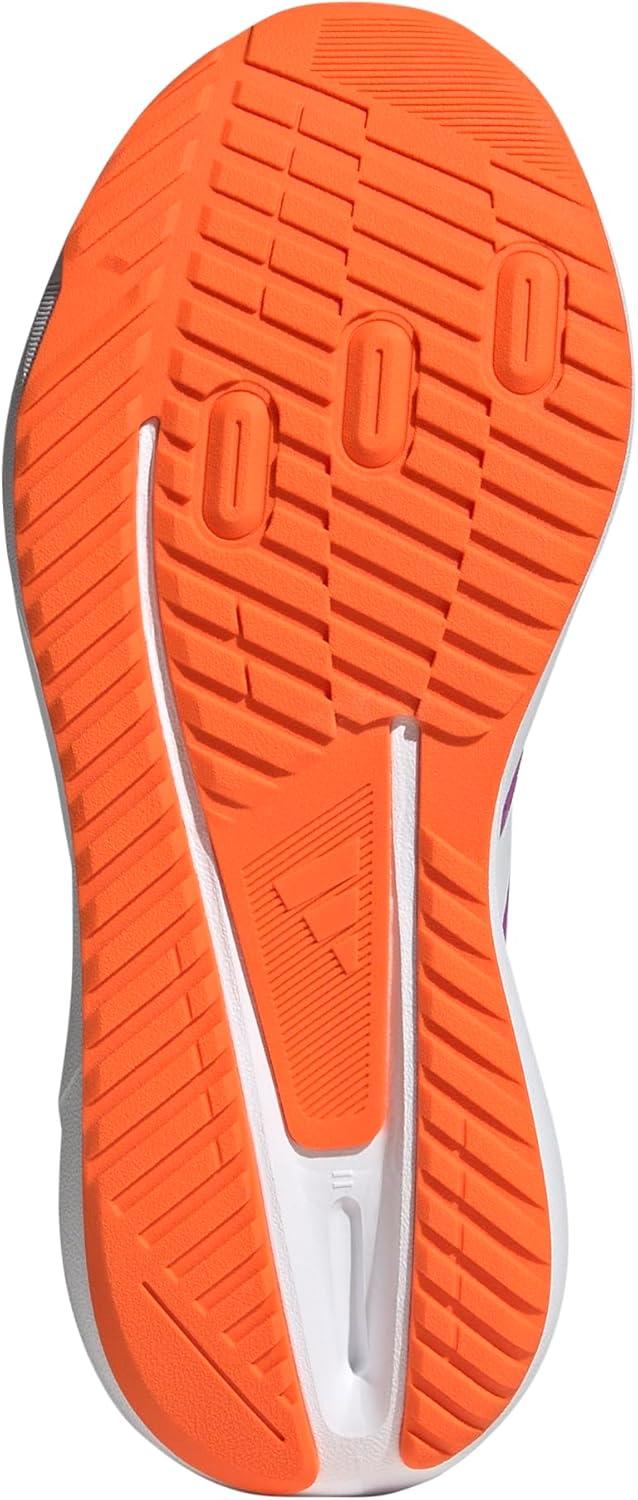 image:imageadidas Kids Boys Duramo Sl2 Lace Up Sneakers Shoes Casual BlackPurple BurstWhiteImpact Orange