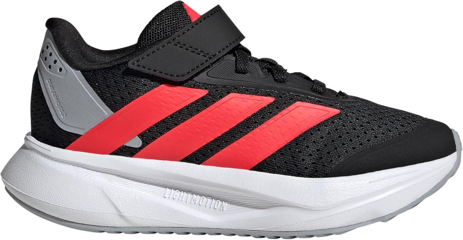 image:imageadidas UnisexChild Duramo Sl 20 Elastic Lace Sportswear SneakerBlackLucid RedHalo Silver