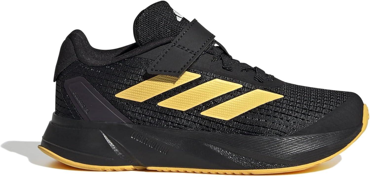 image:imageadidas UnisexChild Duramo Sl 20 Elastic Lace Sportswear SneakerBlackSparkZero Metallic