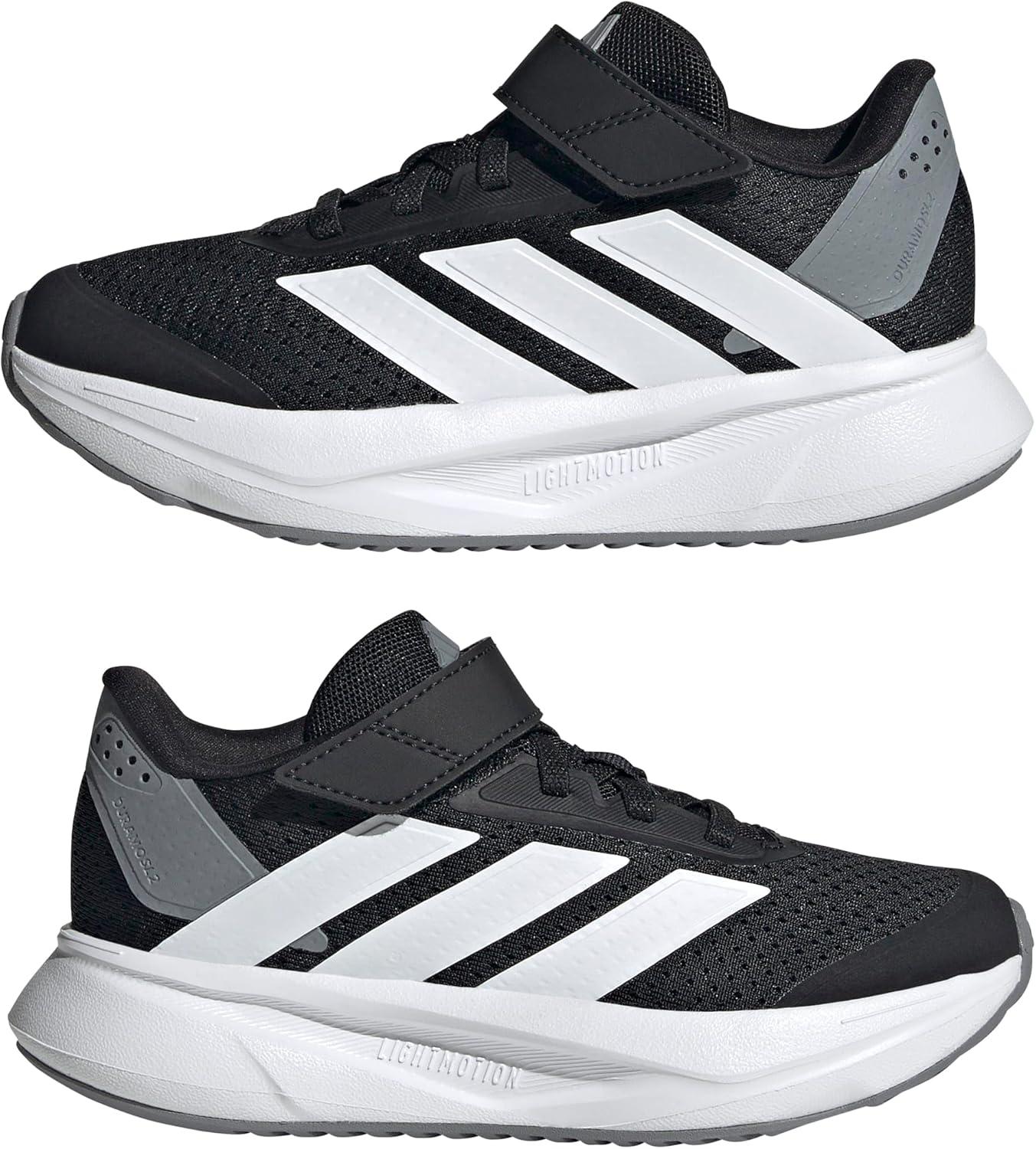 image:imageadidas UnisexChild Duramo Sl 20 Elastic Lace Sportswear SneakerBlackWhiteGrey