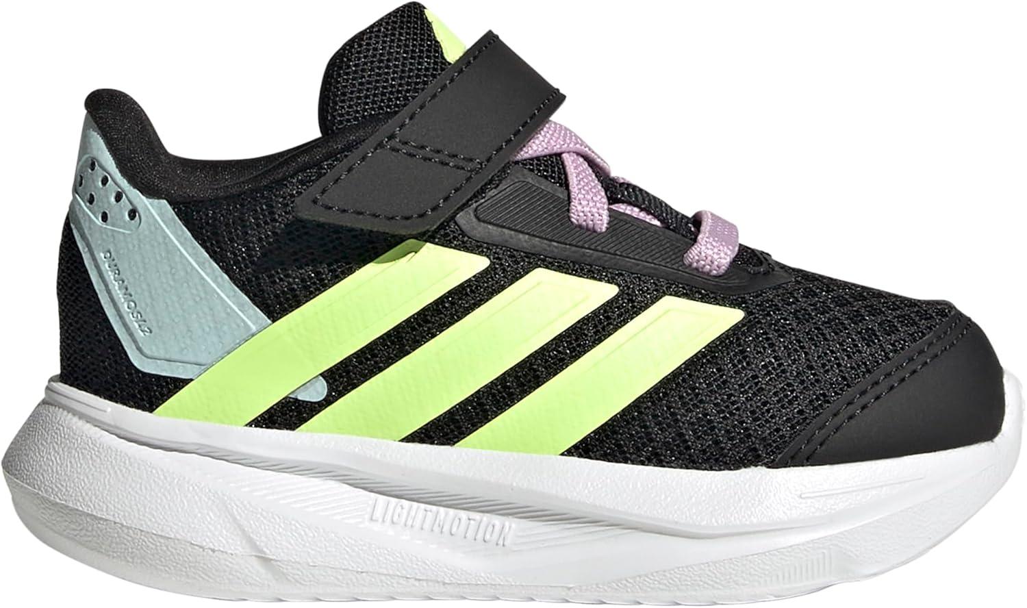 image:imageadidas UnisexChild Duramo Sl 20 Elastic Lace Sportswear SneakerBlackYellowBliss Lilac