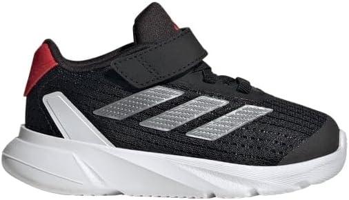 image:imageadidas UnisexChild Duramo Sl 20 Elastic Lace Sportswear SneakerCore BlackIron MetallicBetter Scarlet