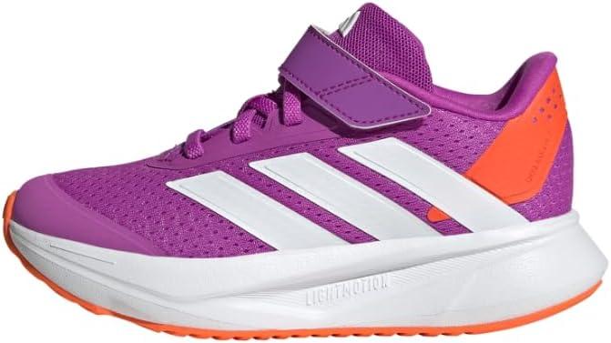 image:imageadidas UnisexChild Duramo Sl 20 Elastic Lace Sportswear SneakerPurple BurstWhiteImpact Orange