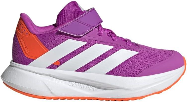 image:imageadidas UnisexChild Duramo Sl 20 Elastic Lace Sportswear SneakerPurple BurstWhiteImpact Orange