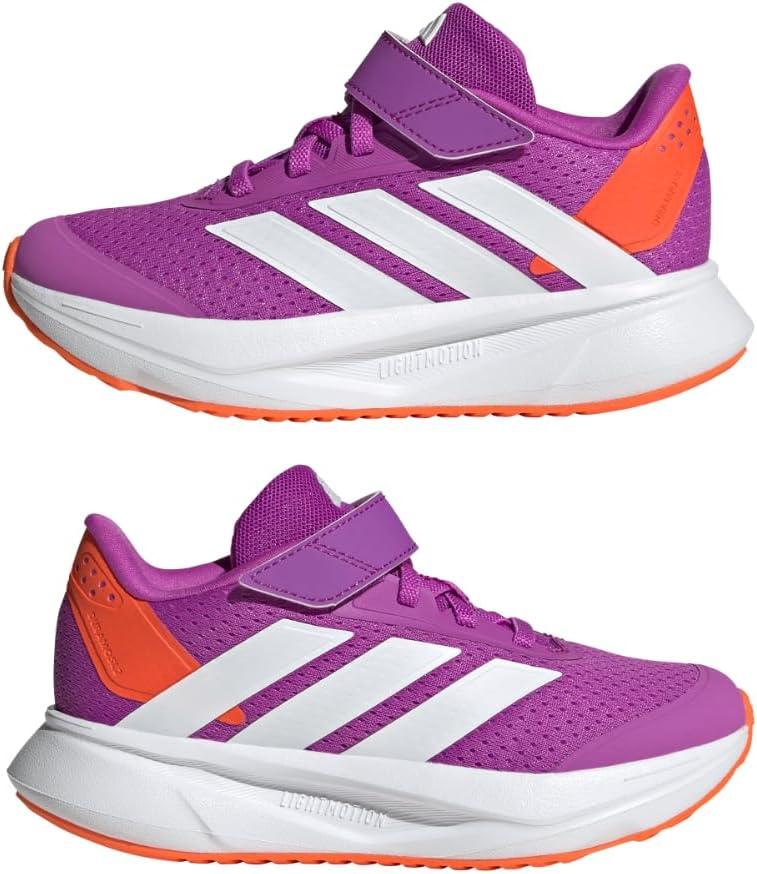 image:imageadidas UnisexChild Duramo Sl 20 Elastic Lace Sportswear SneakerPurple BurstWhiteImpact Orange